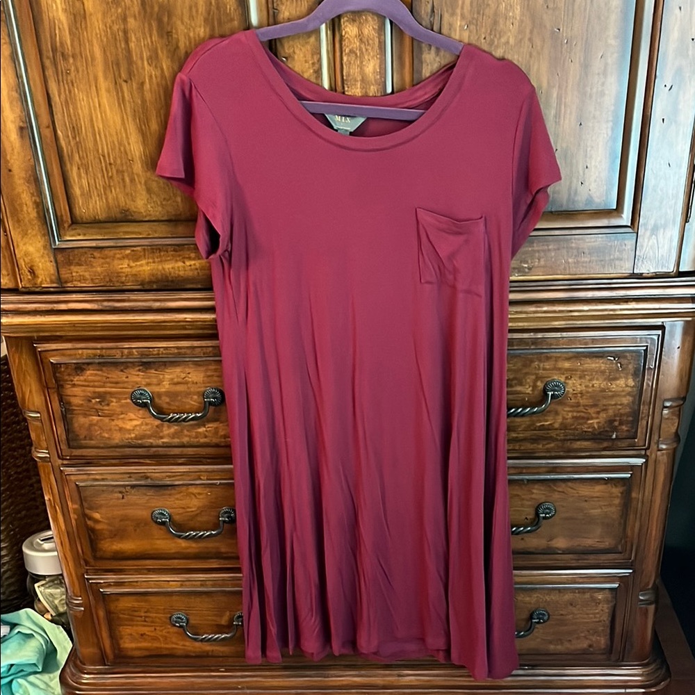 Red Relaxed Short Sleeve T-Shirt